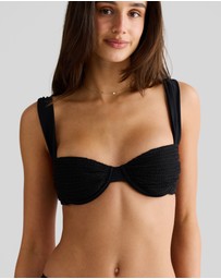Vacay Swimwear - Rhodes Top Nero