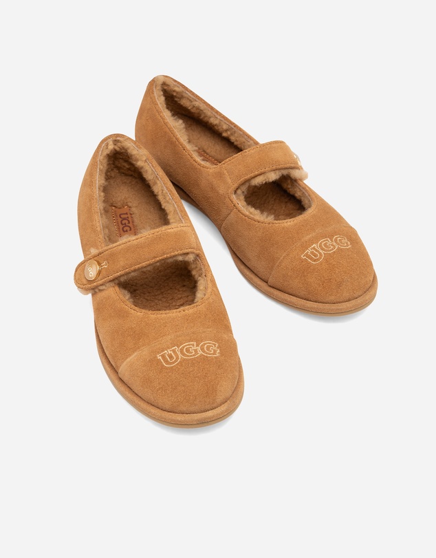 Ozwear Connection Uggs - Ugg Classic Wool Ballet Mary Jane