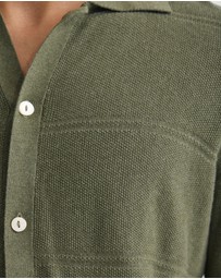 Oxford - Jack Knitted Button Up Shirt