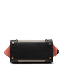 Pre-Loved by Azura Reborn - Pre-Loved Micro Tricolor Leather Luggage Tote