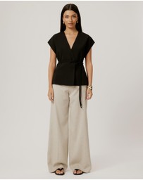 Calli - Tori Wrap Top
