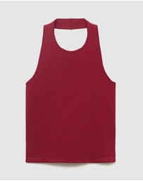 M.N.G - Knitted Top With Hoop Detail