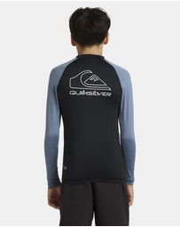 Quiksilver - Boys 8 to 16 Ontourlsyt Rash Vest