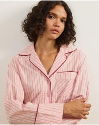 Atmos&Here - Riley Stripe Cotton PJ Set