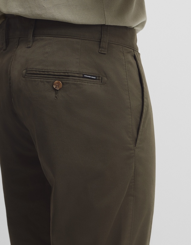 Country Road - Australian Cotton Standard Fit Stretch Chino