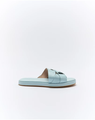 Walnut Melbourne - Laine Leather Slide