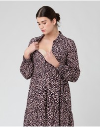 Ripe Maternity - Leah Button Through Dress