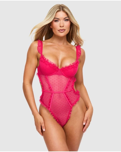 Ann Summers - Locked On Love Crotchless Body