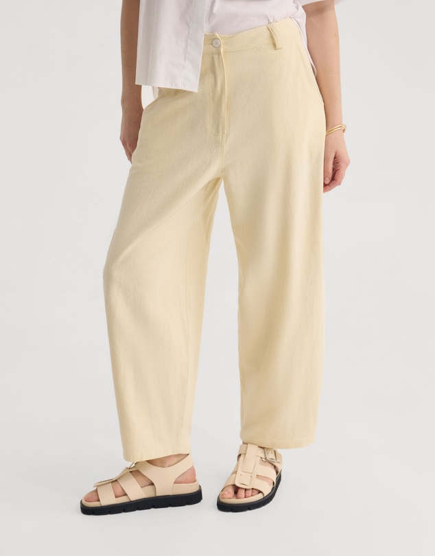 Oxford - Etta Barrel Leg Pant