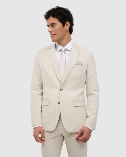 Politix - Finn Check Tailored Jacket