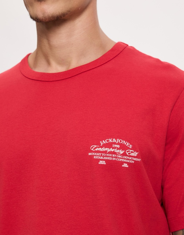 Jack & Jones - Nantucket Script Chest Tee