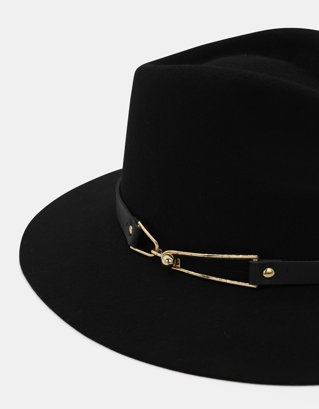 Morgan & Taylor - Holland Wool Fedora in Black