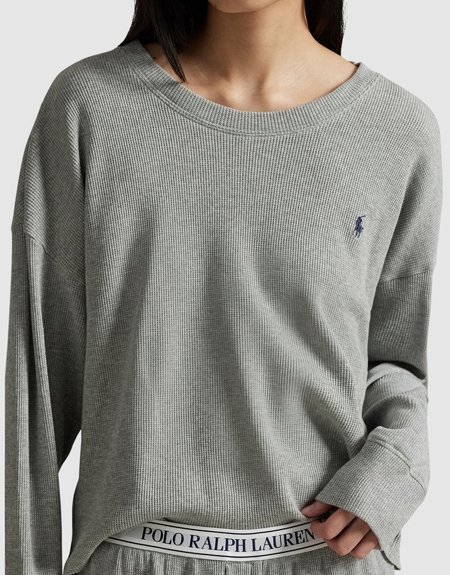Polo Ralph Lauren - Club Waffle Long Sleeve Cotton Pyjama Set