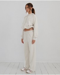 Pinky & Kamal - Raw Hem Trackpants