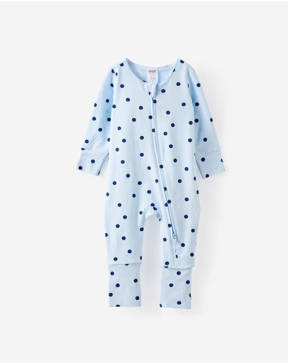 BLUE WHISPERPOLKA DOT