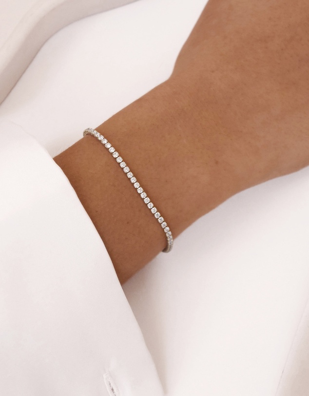 The Silver Collective - Tennis Bracelet Petite Silver