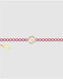 GUESS - Guess 3mm 4G Logo Tennis CZ Bracelet