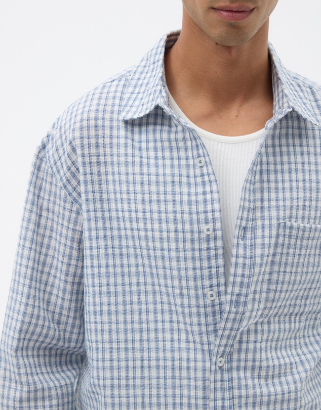 AERE - Relaxed Cotton Check Shirt