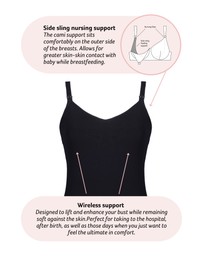 Hotmilk Maternity Lingerie - My Necessity FlexFit Nursing Cami - Wirefree