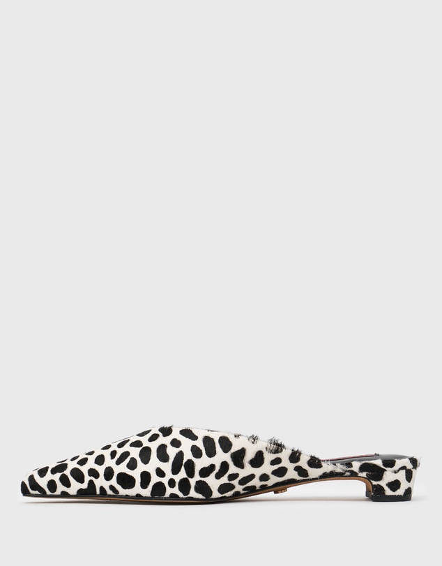 Betts - FELIX Leather Kitten Heel Mules