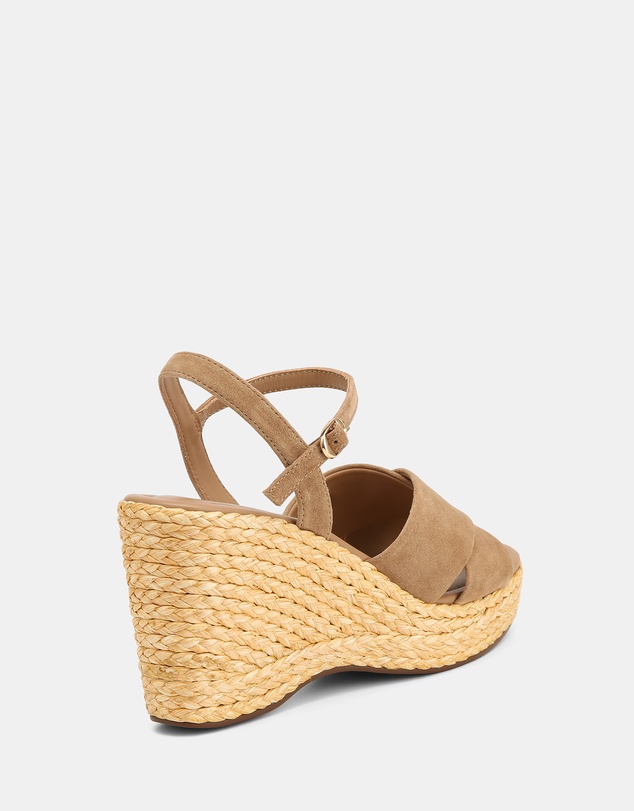 Wittner - West Suede Leather Espardrille Wedge Sandals