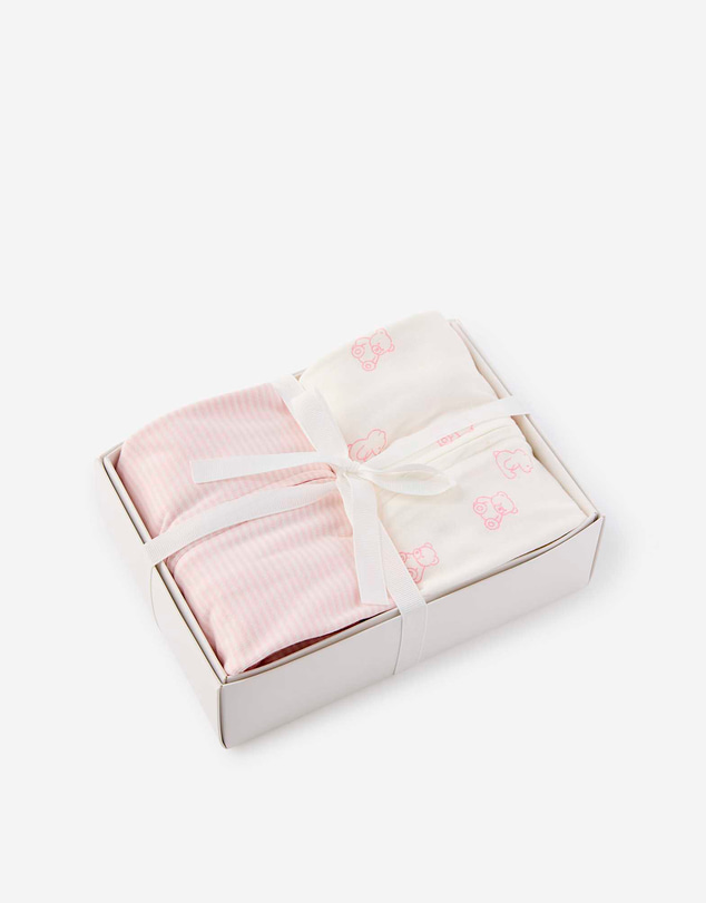 Cotton On Kids - Organic 2Pk Long Sleeve Zip Romper