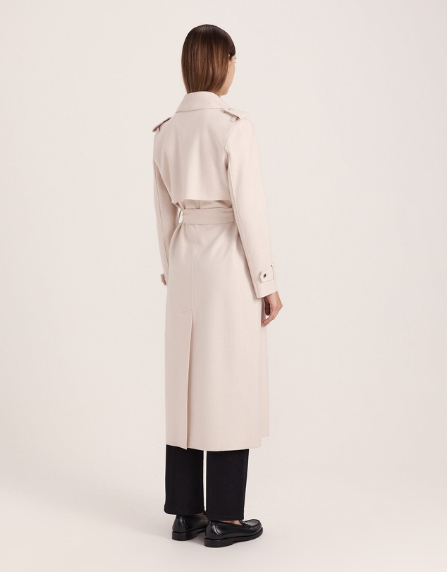 SABA - Karla Wool Longline Trench Coat