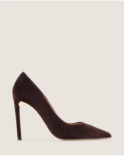 Shelly Shen - Tate High Heel Pumps Brown Suede