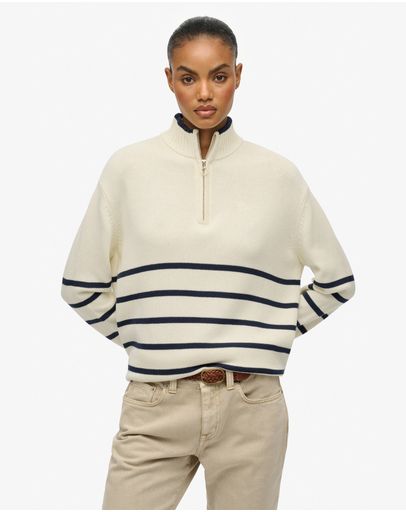 Off White Richest Navy Stripe