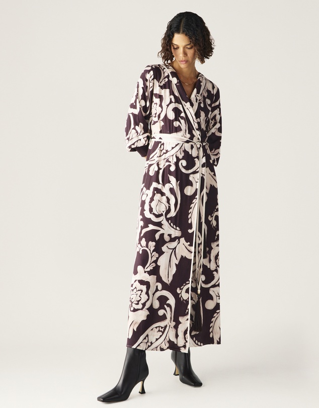 MOS The Label - Seraphine Maxi Wrap Dress