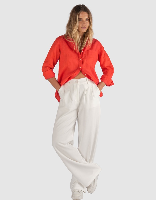 CAMIXA - IRIS Linen Shirt