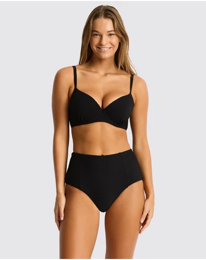 Sea Level Australia - Spinnaker Moulded Underwire Bra Black