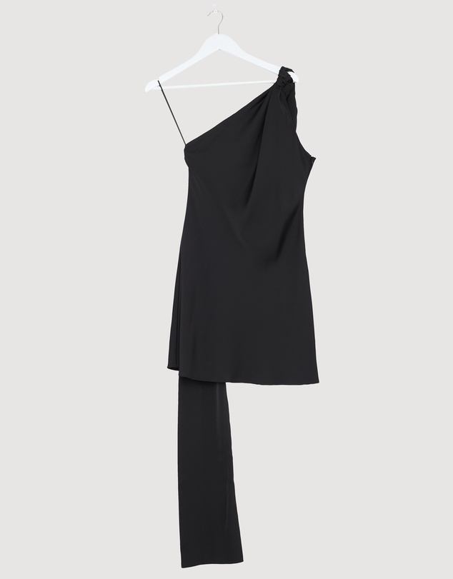Revibe - Repaired MISHA Julianna Satin Mini Dress - AU M