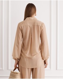 Aqua Blu Australia - Illuminee Odilia Beach Shirt