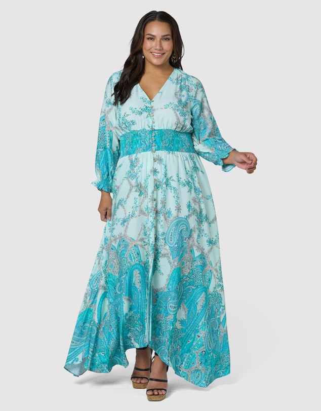 The Poetic Gypsy - Brown Sugar Maxi Dress