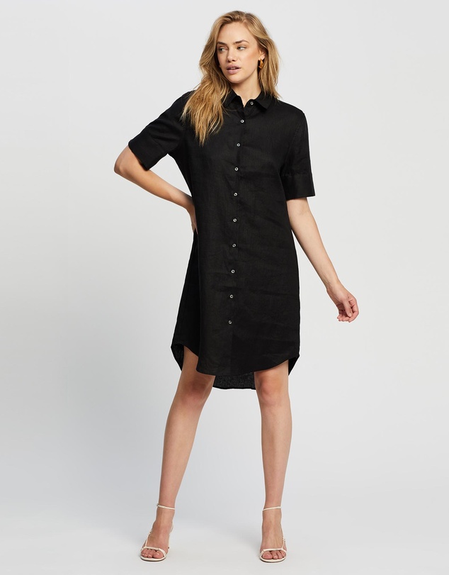 White By FTL - Hettie Shirt Dress