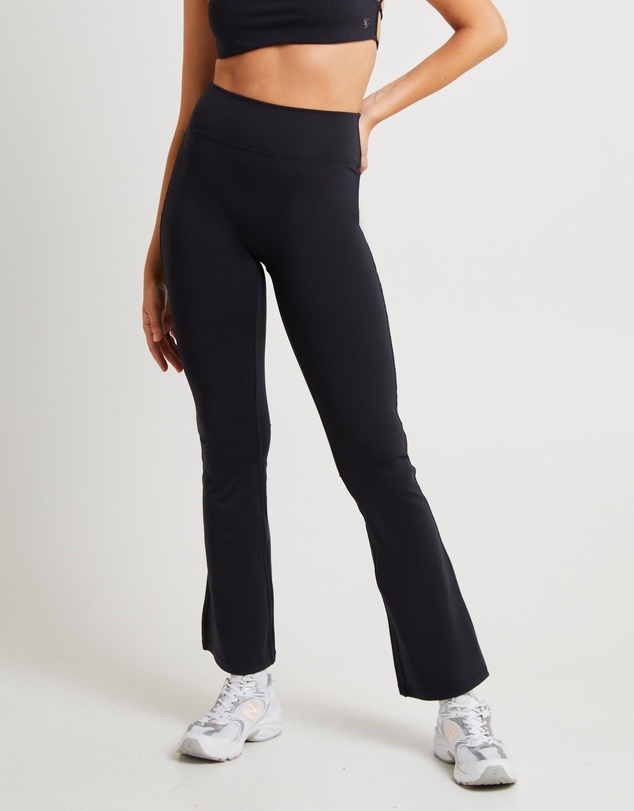 Subtitled Sports Club - Slightly Flared Tights Black