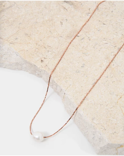 Forcast - Ivy Rose Gold Plated Necklace