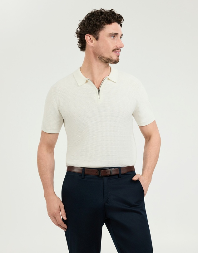 Tarocash - Omal Zip Knit Polo