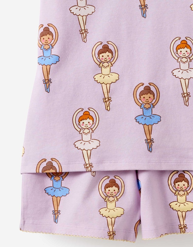 Cotton On Kids - Dreamdrift Puff Short Slv Pj Set
