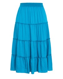City Chic - Boho Tiered Maxi Skirt