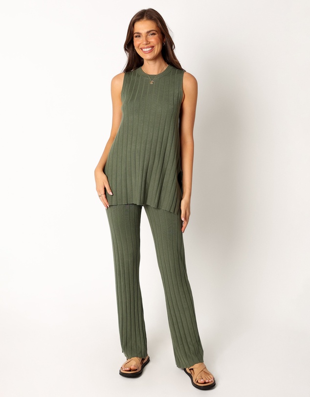 Petal & Pup - Silvie Knitted Set - Olive