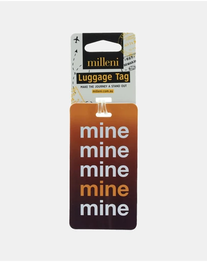 Milleni - Milleni Travel Mine Luggage Tag