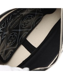 Pre-Loved by Azura Reborn - Pre-Loved Coated Canvas Camellia Logo Camera Bag