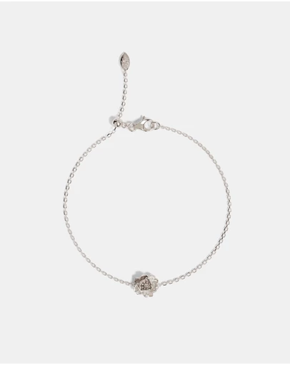 By Charlotte - Birth Flower Bracelet - Peony November