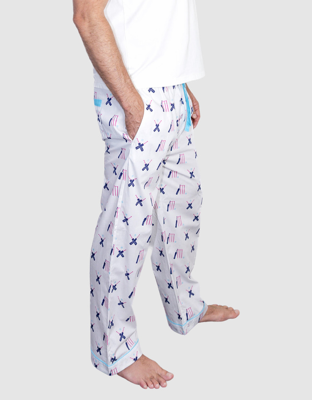 Sant And Abel - Men's Cricket Pink PJ Pants