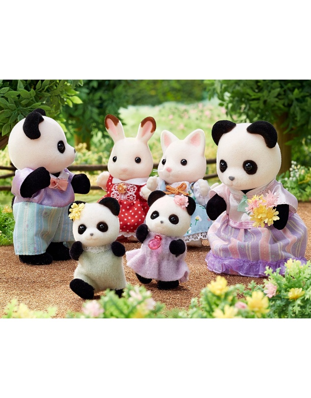 Sylvanian Families - Pookie Panda Family