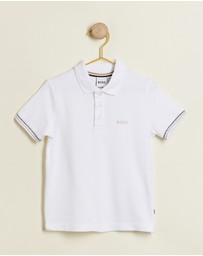 BOSS - Short Sleeve Polo - Kids-Teens