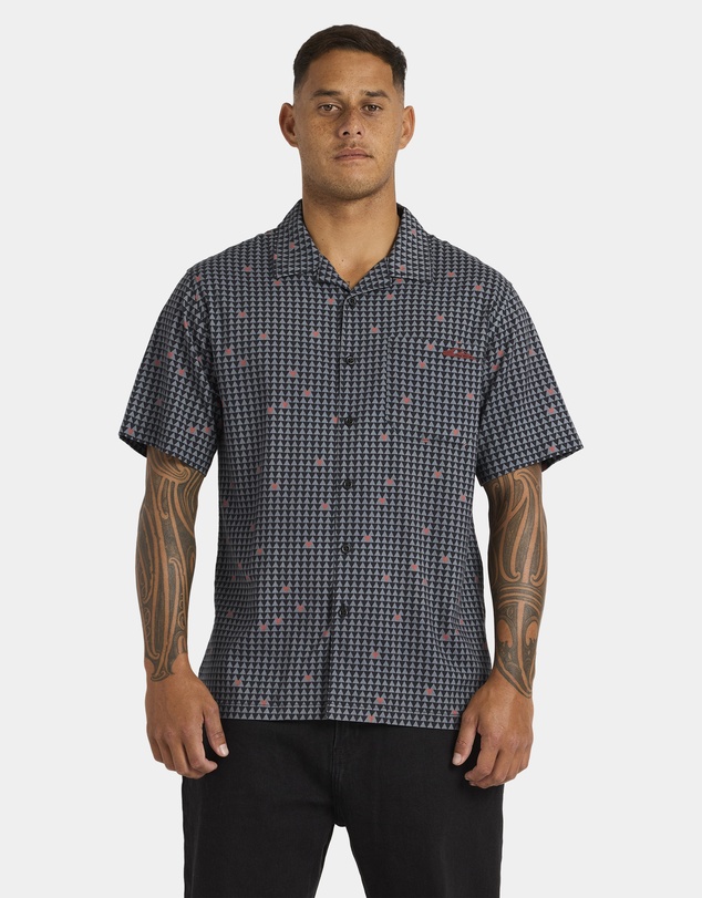 Quiksilver - Mens Kehu Woven Short Sleeve Shirt