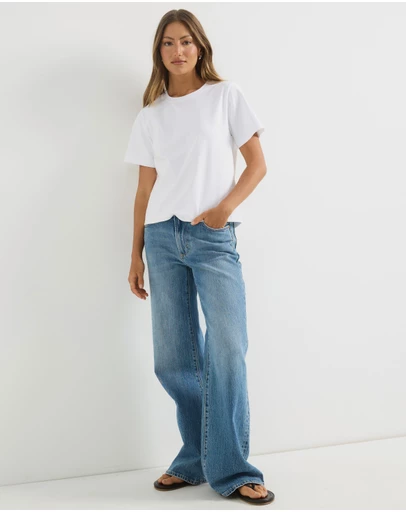 Atmos&Here - Cotton Slim T-Shirt